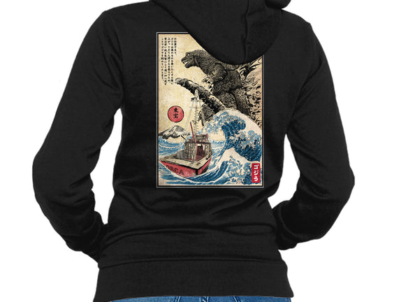 Orca In Japan Woodblock