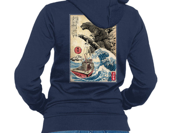 Orca In Japan Woodblock