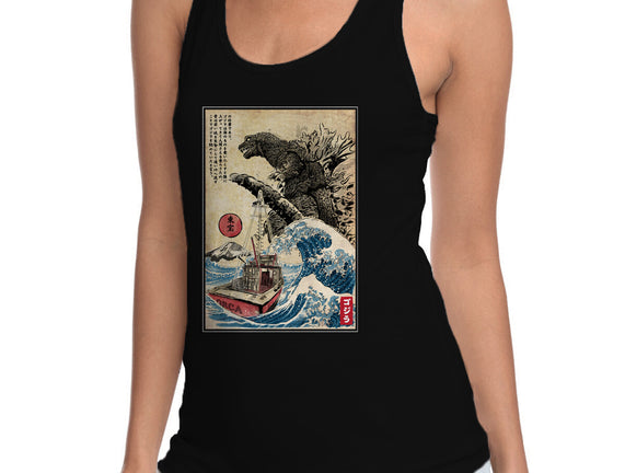 Orca In Japan Woodblock