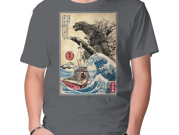 Orca In Japan Woodblock