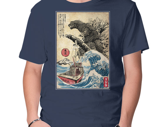 Orca In Japan Woodblock