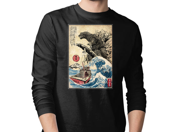 Orca In Japan Woodblock