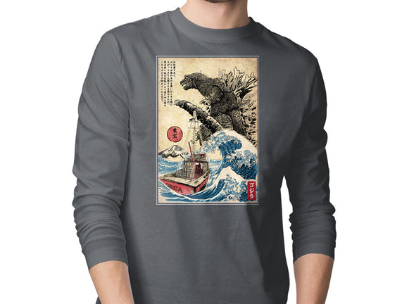 Orca In Japan Woodblock