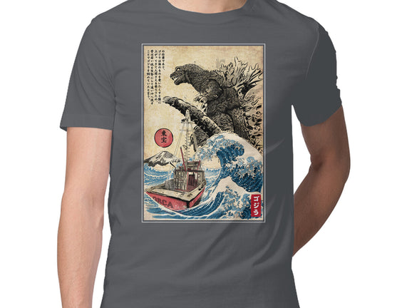 Orca In Japan Woodblock