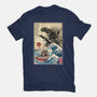 Orca In Japan Woodblock-Mens-Basic-Tee-DrMonekers