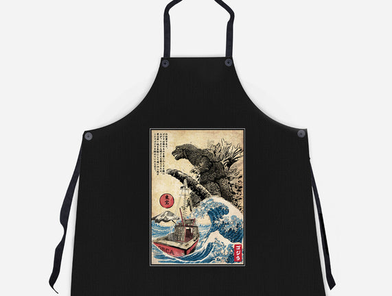 Orca In Japan Woodblock