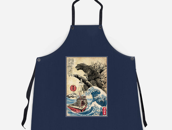 Orca In Japan Woodblock