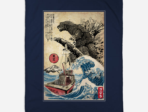 Orca In Japan Woodblock