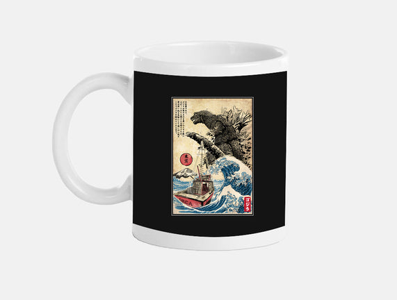 Orca In Japan Woodblock