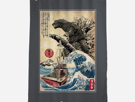 Orca In Japan Woodblock