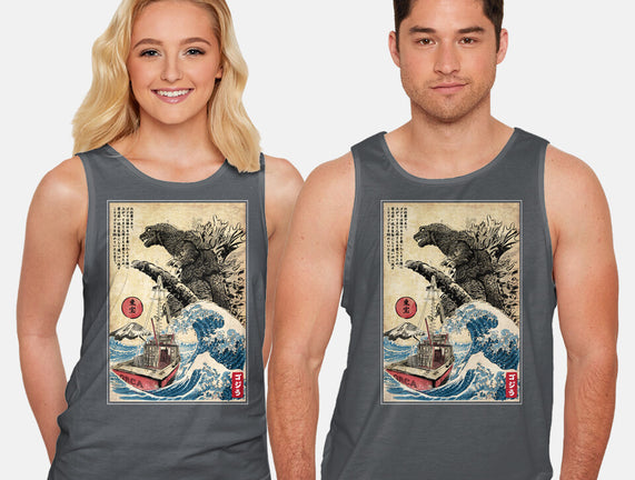 Orca In Japan Woodblock