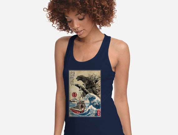 Orca In Japan Woodblock