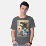 Orca In Japan Woodblock-Mens-Basic-Tee-DrMonekers