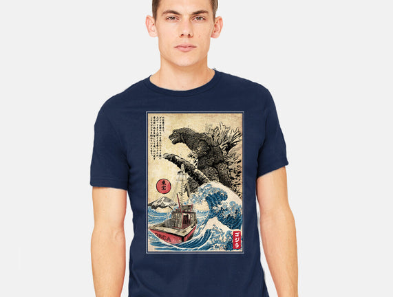Orca In Japan Woodblock
