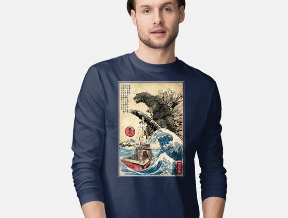 Orca In Japan Woodblock