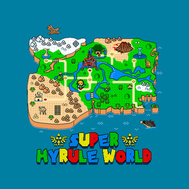 Super Hyrule World-None-Fleece-Blanket-NMdesign