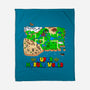 Super Hyrule World-None-Fleece-Blanket-NMdesign