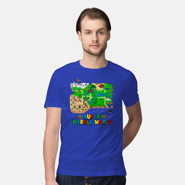 Super Hyrule World-Mens-Premium-Tee-NMdesign