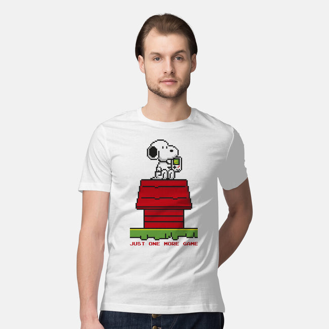 8 Bit Dog-Mens-Premium-Tee-sebasebi