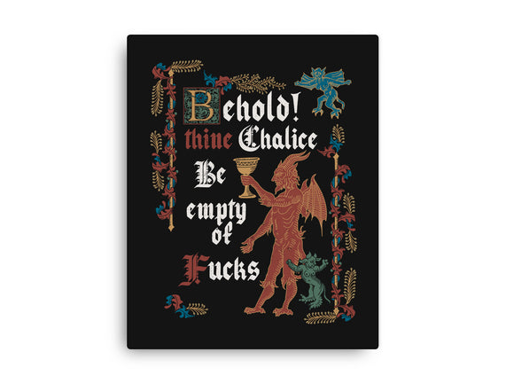 Behold Thine Chalice