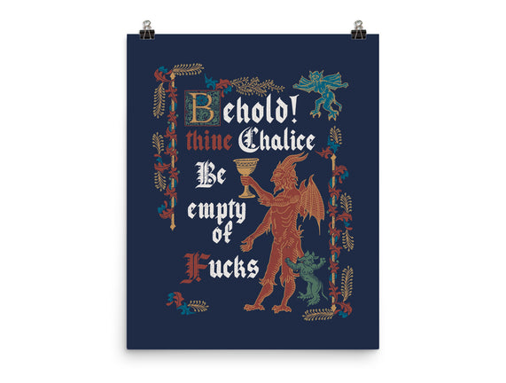 Behold Thine Chalice