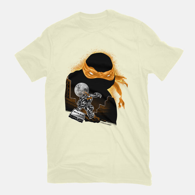 Nun-Chucks Wielder Ninja-Mens-Basic-Tee-hypertwenty