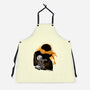 Nun-Chucks Wielder Ninja-Unisex-Kitchen-Apron-hypertwenty