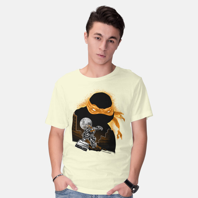 Nun-Chucks Wielder Ninja-Mens-Basic-Tee-hypertwenty