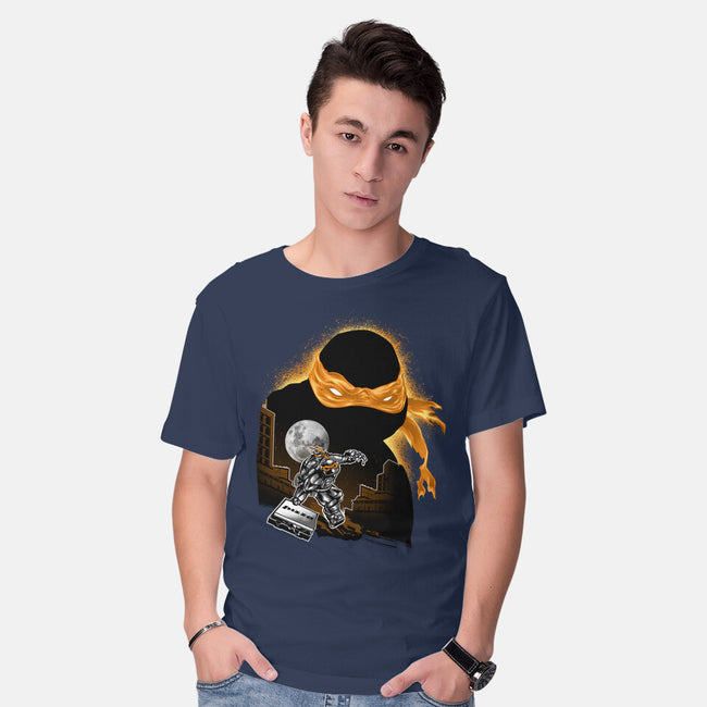 Nun-Chucks Wielder Ninja-Mens-Basic-Tee-hypertwenty
