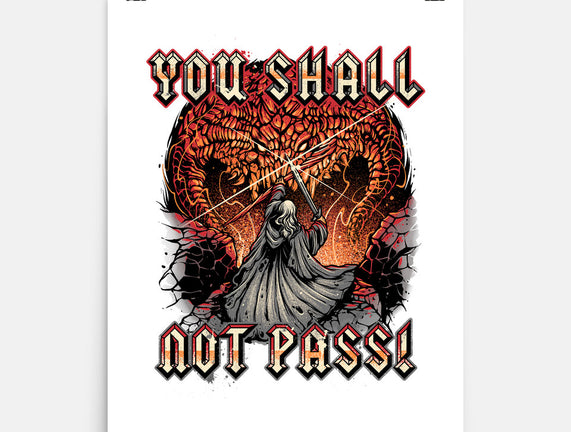 You Shall Not Pass