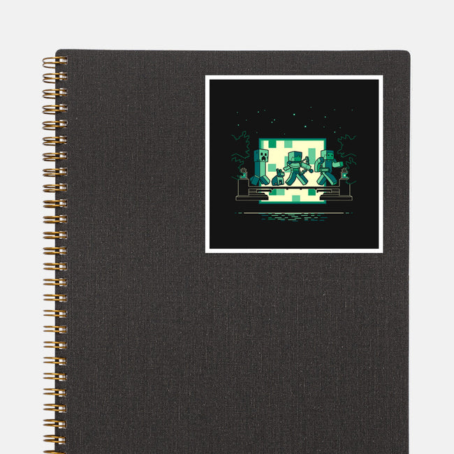 Hakuna Minecrafta-None-Glossy-Sticker-naomori