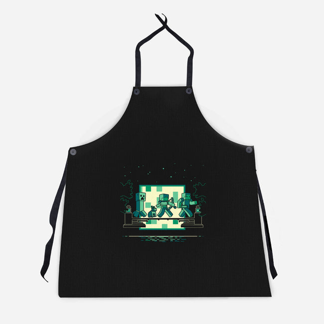 Hakuna Minecrafta-Unisex-Kitchen-Apron-naomori