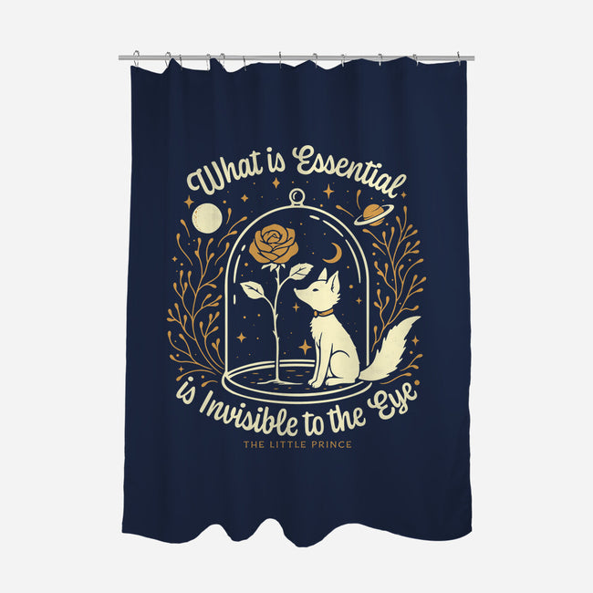 The Rose And The Fox-None-Polyester-Shower Curtain-Popnotic
