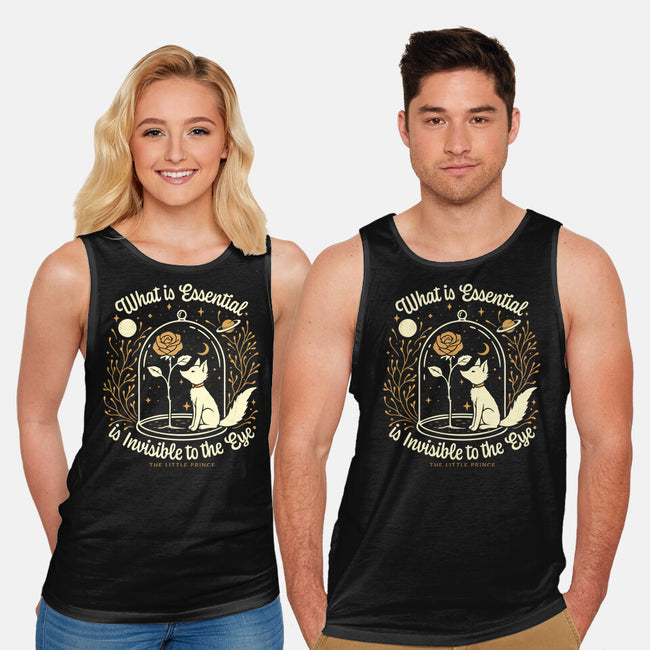 The Rose And The Fox-Unisex-Basic-Tank-Popnotic