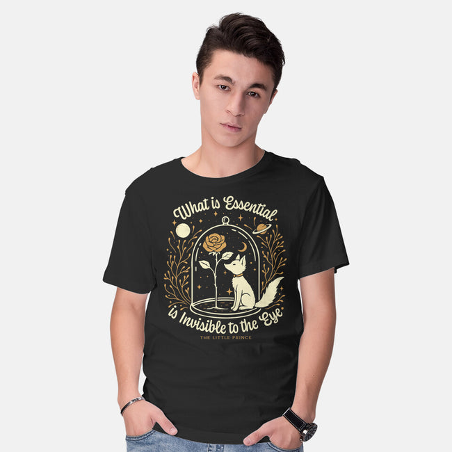 The Rose And The Fox-Mens-Basic-Tee-Popnotic