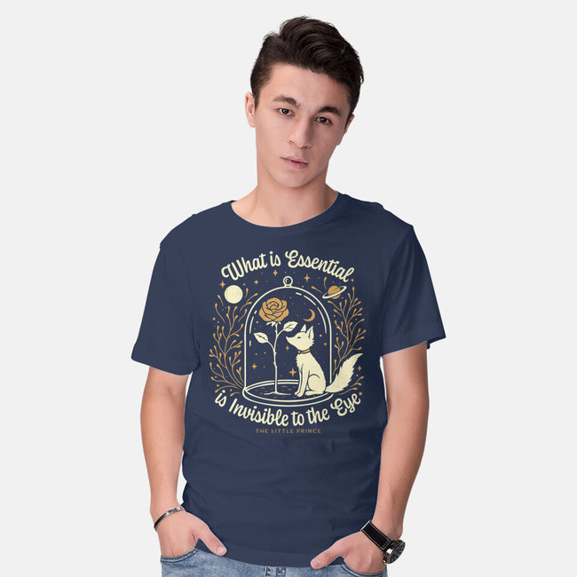 The Rose And The Fox-Mens-Basic-Tee-Popnotic