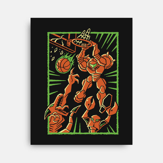 Space Slam-None-Stretched-Canvas-Henrique Torres