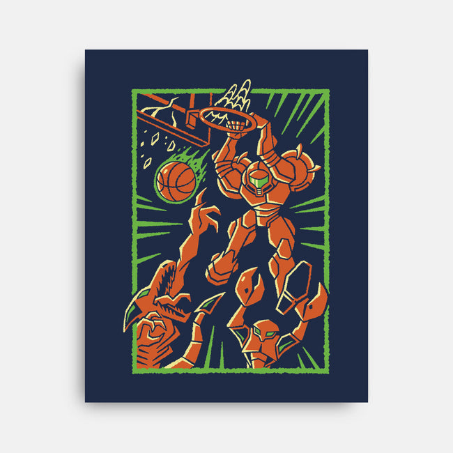 Space Slam-None-Stretched-Canvas-Henrique Torres