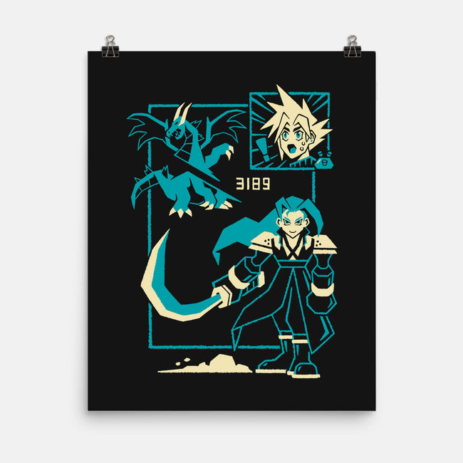 One Hit-None-Matte-Poster-Henrique Torres