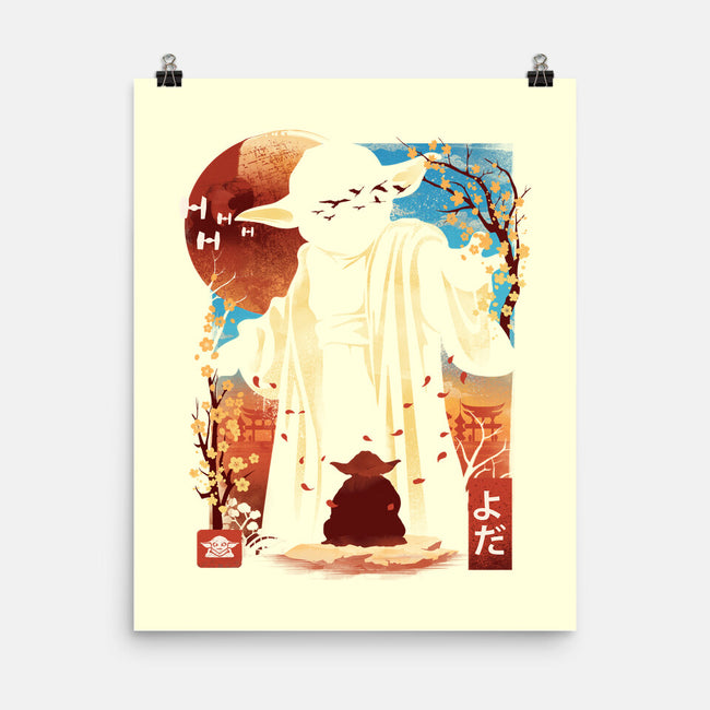 Legendary Jedi Master-None-Matte-Poster-dandingeroz