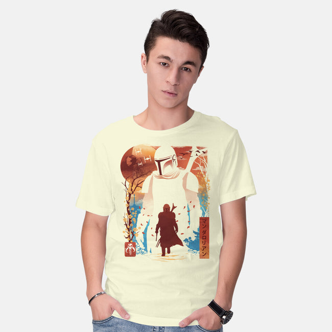 Lone Gunfighter-Mens-Basic-Tee-dandingeroz