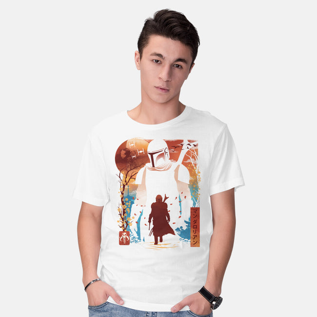 Lone Gunfighter-Mens-Basic-Tee-dandingeroz