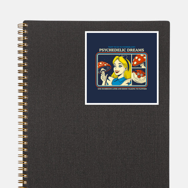 Psychedelic Dreams-None-Glossy-Sticker-Eoli Studio