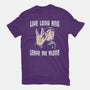 Live Long And Leave Me Alone-Mens-Basic-Tee-NMdesign