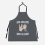 Live Long And Leave Me Alone-Unisex-Kitchen-Apron-NMdesign