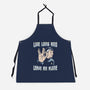 Live Long And Leave Me Alone-Unisex-Kitchen-Apron-NMdesign