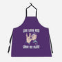 Live Long And Leave Me Alone-Unisex-Kitchen-Apron-NMdesign