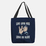 Live Long And Leave Me Alone-None-Basic Tote-Bag-NMdesign