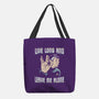 Live Long And Leave Me Alone-None-Basic Tote-Bag-NMdesign
