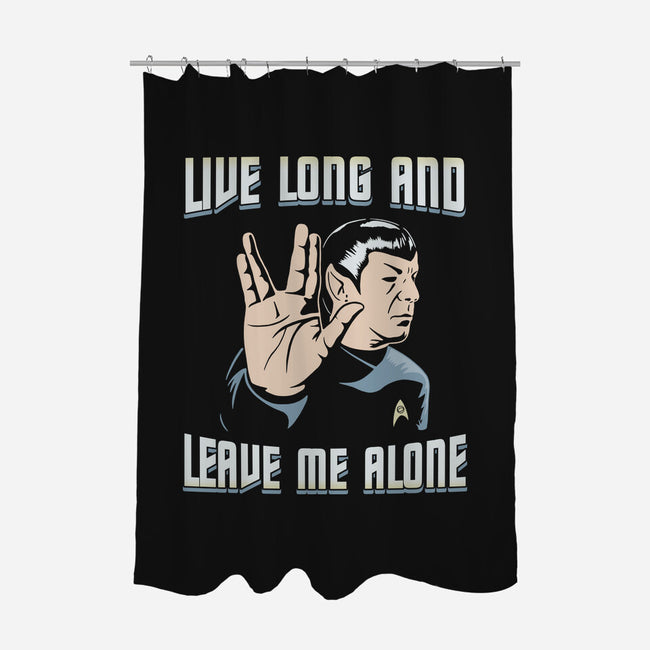 Live Long And Leave Me Alone-None-Polyester-Shower Curtain-NMdesign